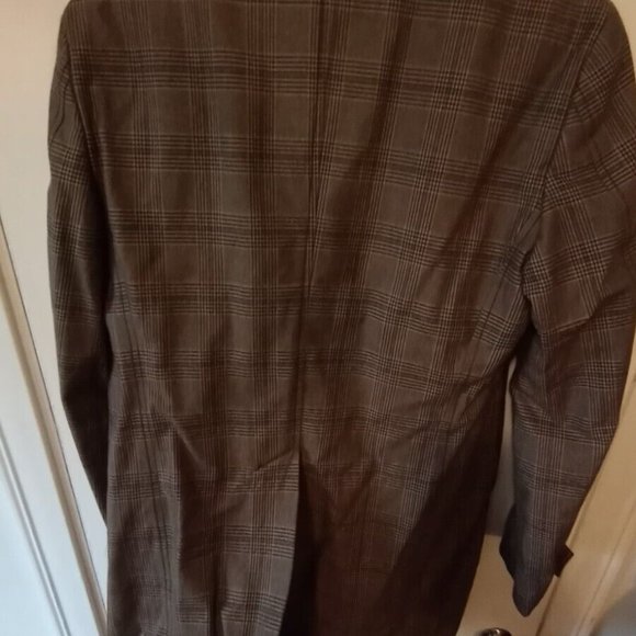 DRYKORN - checkered cotton coat Sz 52 - Picture 8 of 11